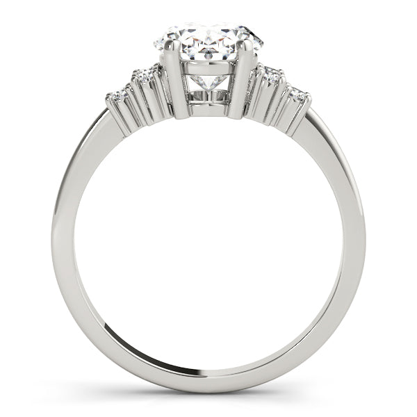 Alexandria Oval Diamond Engagement Ring-VIRABYANI